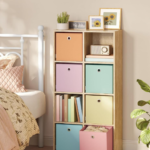 Foldable Fabric Storage Cubes, Closet Organizer Bins for Home