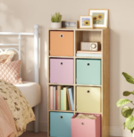 Foldable Fabric Storage Cubes, Closet Organizer Bins for Home