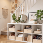 Trapezoid Fabric Storage Bins, Foldable Closet Organizer Boxes