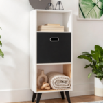 Foldable Fabric Storage Cubes with Handles, Home Organizer Baskets