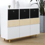 Keepsake Fabric Storage Boxes with Lids, Foldable Organizer Bins