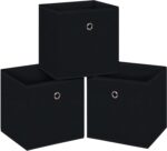 Keepsake Fabric Storage Boxes with Lids, Foldable Organizer Bins - Image 2