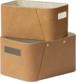 Collapsible Fabric Storage Bins, Foldable Closet Organizer Boxes - Image 2
