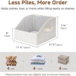 Trapezoid Fabric Storage Bins, Foldable Closet Organizer Boxes - Image 2