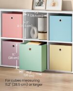 Foldable Fabric Storage Cubes, Closet Organizer Bins for Home - Image 2