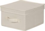 Stackable Storage Box with Window, Foldable Closet Organizer - Image 2