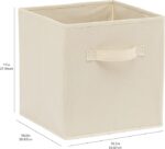 Collapsible Fabric Storage Cubes with Handles, Closet Organizer Bins - Image 2