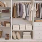 Canvas Storage Bags with Clear Window, Clothing and Bedding Organizer