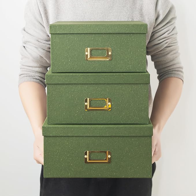81iaRCIBL._AC_SX679_.jpg Foldable Clothing Storage Boxes with Lids, Zipper and Sturdy Frame - Image 1