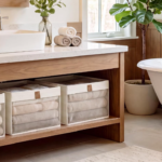 Closet Storage Bins with Clear Window, Foldable Fabric Organizers