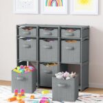 Large Closet Storage Bins with Windows, Foldable Fabric Organizer Boxes