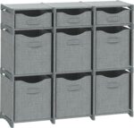 Large Closet Storage Bins with Windows, Foldable Fabric Organizer Boxes - Image 2